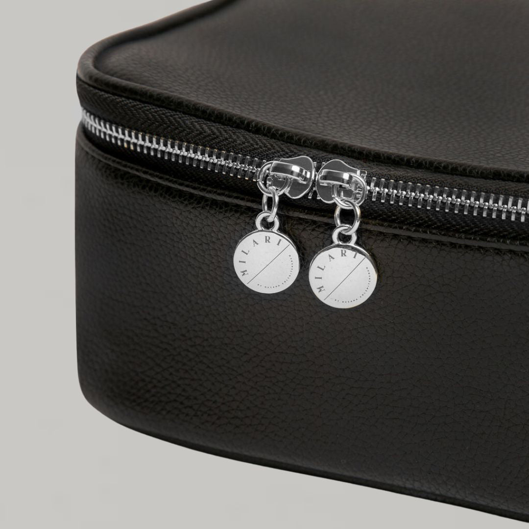 BEAUTYCASE BLACK - SILVER