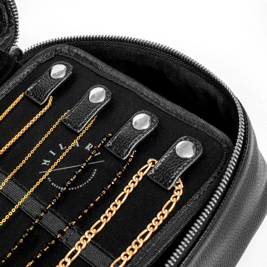 BEAUTYCASE BLACK - SILVER