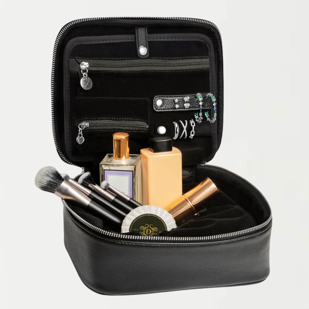 BEAUTYCASE BLACK - SILVER
